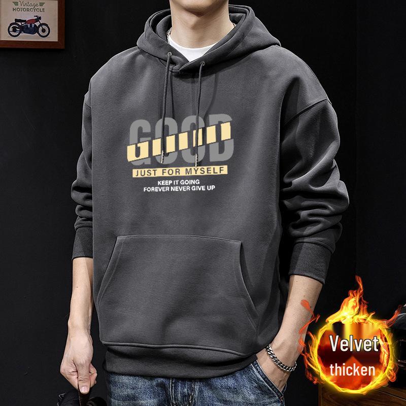 Men's Trendy Loose-Fit Hoodie: Spring & Autumn Couple's Jacket