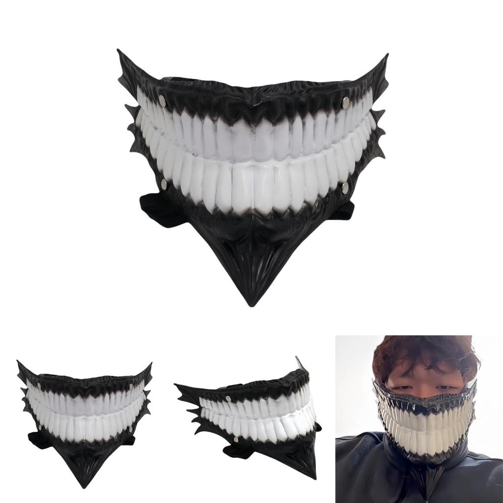 Dan Da Dan Zombie Anime Mask For Halloween Cosplay Role Play Party Costumes