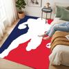 Football Player Living Room Nonslip Area Rug Soft Carpet For Bedroom Game Playroom Sofa Office Home Decor Doormat Christmas Gift C10254