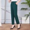 Summer Thin High-Waisted Pants for Middle-aged and Elderly Women