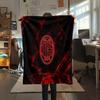 Associazione Calcio Milan Flannel Blanket, High quality Comfortable for All Seasons, Home Decor, Warmth and Comfort