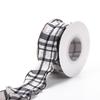 Colorful Puff Plaid Ribbon for Birthday Cake Boxes, Ins Style