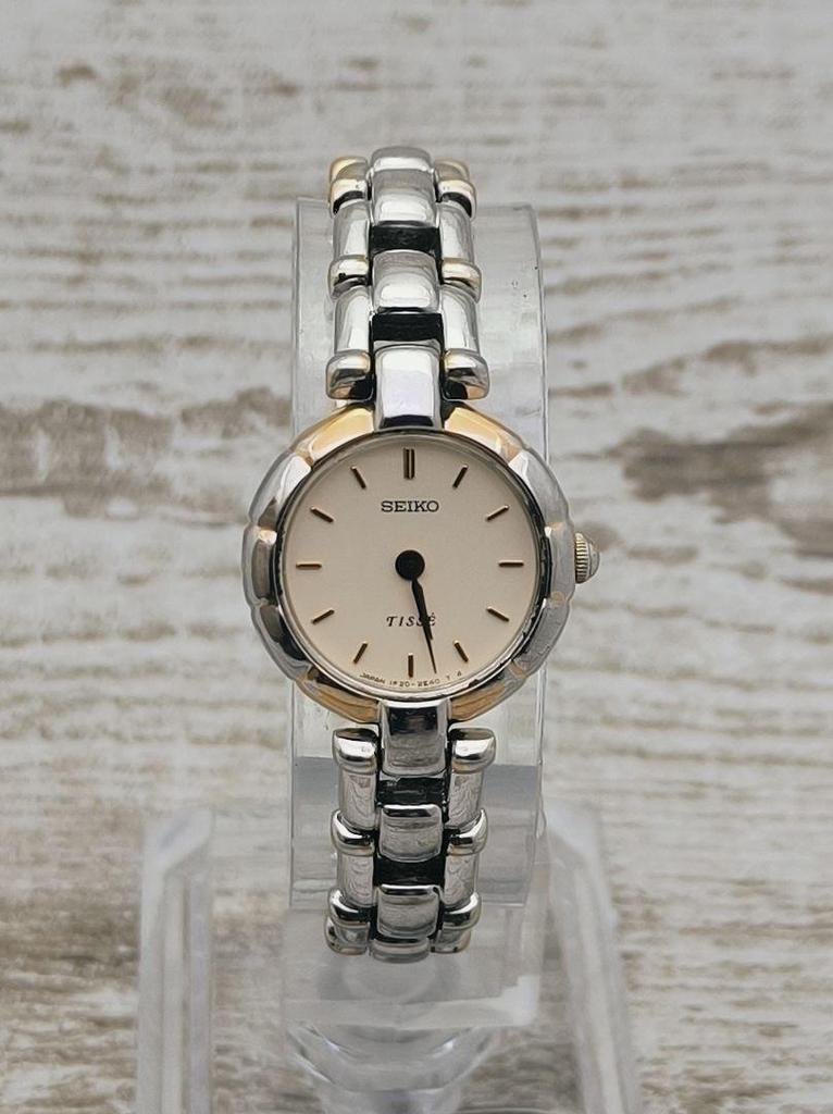 [USED] Working SEIKO Women's Analog Watch with Gold Bracelet
