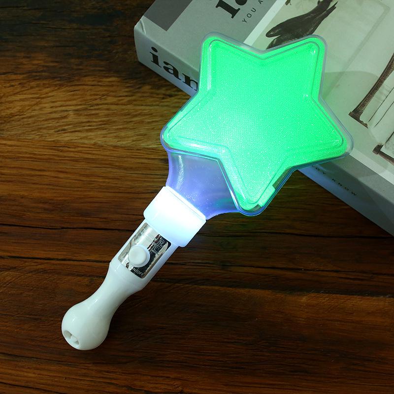 LED Concert Glow Stick: Heart, Star, Five-Pointed Shapes for Flashing Light Shows