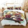 Student Councils Discretion Bedding Set Boys Girls Twin Queen Size Seitokai no Ichizon Duvet Cover Pillowcase Bed Boys Adult