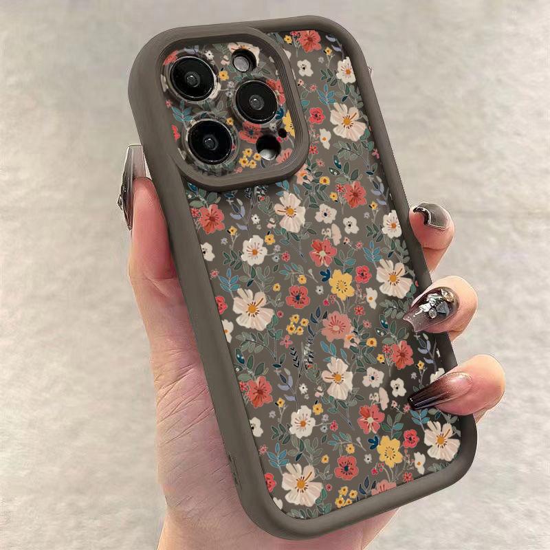 Ditsy Floral Pattern Phone Case For Samsung Galaxy S25 S24 S23 Ultra S22 Plus S21 FE A54 A55 A53 A52S A35 A34 A33 A25 A16 Cover