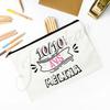 French Printed Makeup Bag Travel Neceser Travel Toiletry Organizer School Pencil Bags Graduate Gift for Maitresse Atsem Aesh Avs
