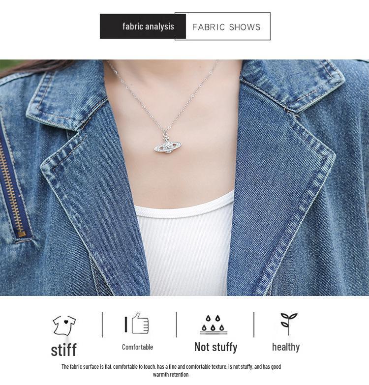 Women's Summer Denim Vest - High-End Design, Casual Sleeveless Outerwear, Short Jacket