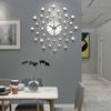 Beaded Diamond Crystals Jeweled Wall Clock For Living Room Decoration Gifts