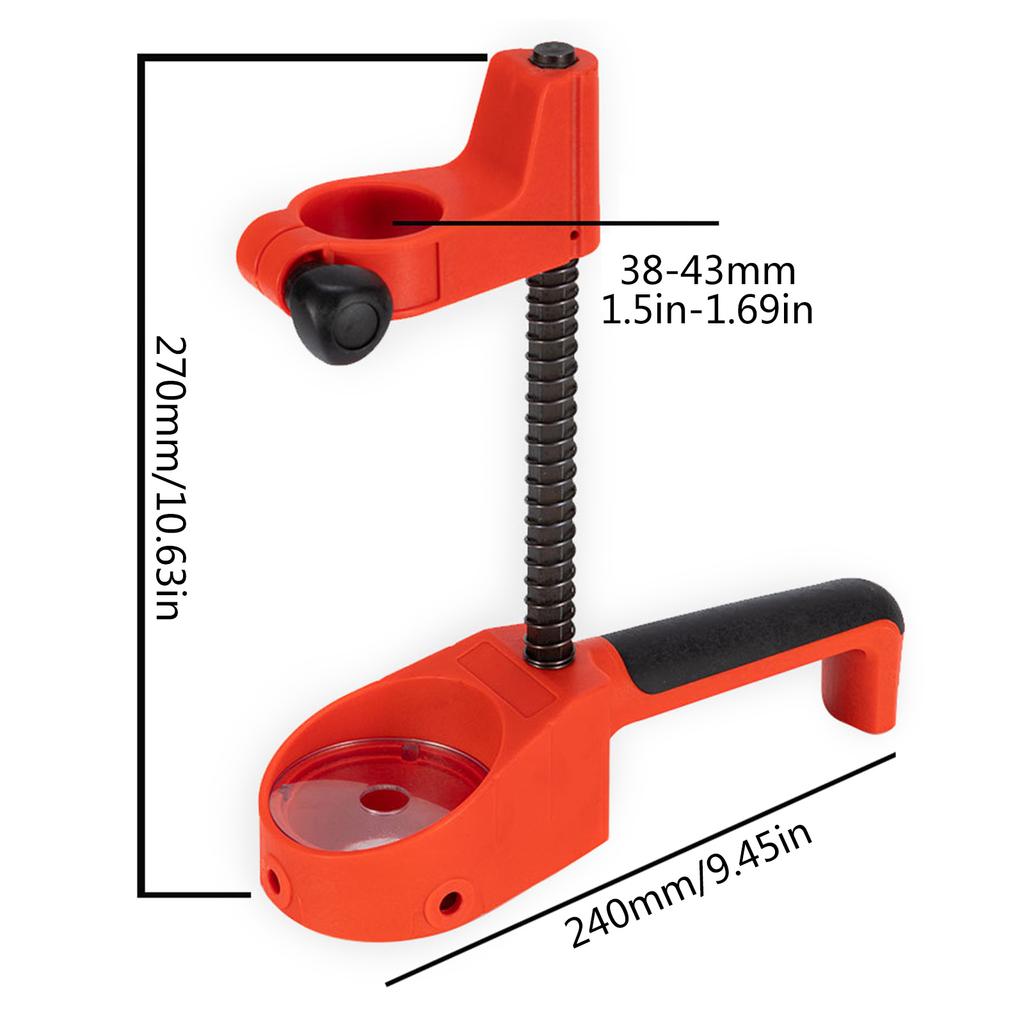 Drill Support Drill Holder Grinders Accessory Drill Press Stand for Hand Drill Keep Drilling Area Dustproof