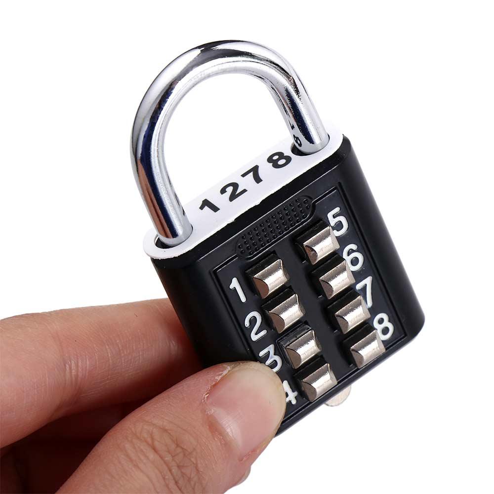 Zinc Zinc Alloy For Luggage Combination Cupboard Travel Code Smart Lock Password Lock Padlock Number Locks