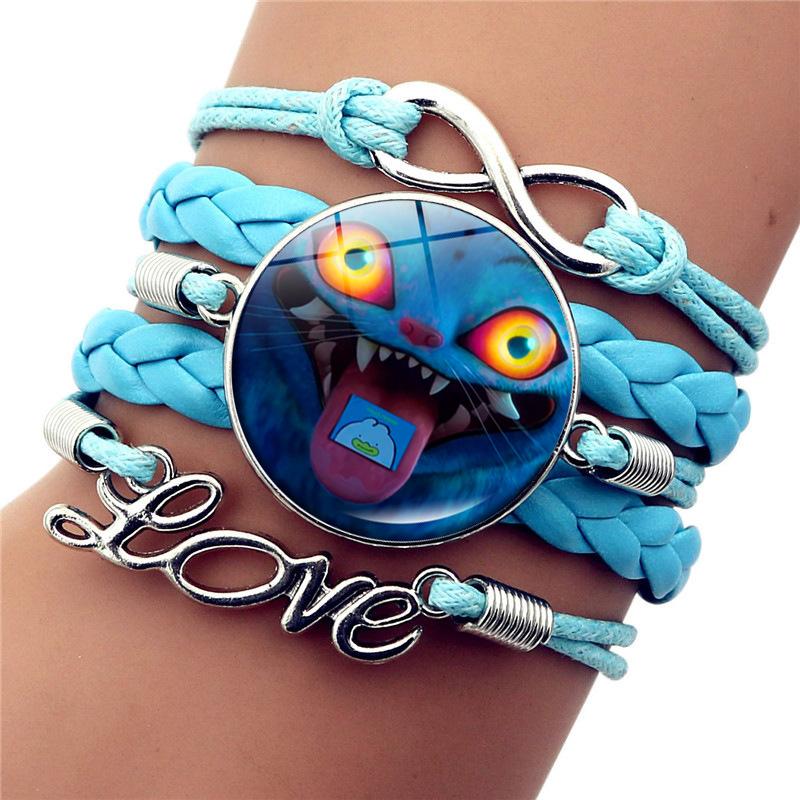 Anime Kpop Demon Hunters Cosplay Prop Rumi Mira Zoey Pulsera Trenzada Figura Pareja Pulseras Joyas Regalos Para Ni Os As Entertaining Safe
