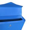 Outdoor Wall Mounted Mailbox Lockable Mail Letter Post Secure Box Postbox