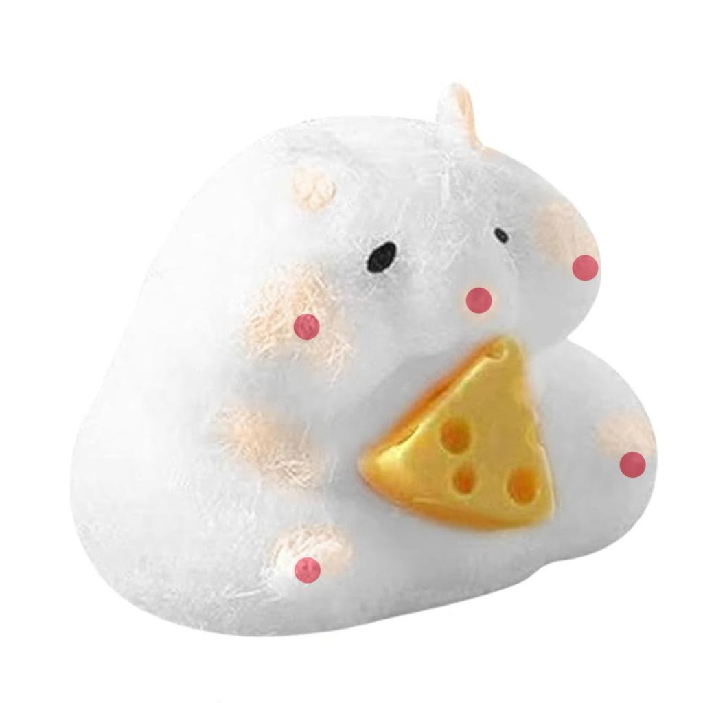 Hamster Squeezing Fun Pig Cheese Soft Sticky Bag Mud Feeling Squeezing Slow Decompression Toy