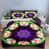 Colorful Decorative Pattern Set Soft Comfortable Duvet Cover Bedding Set Included 1*Duvet Cover & 2*Pillowcases, Gift