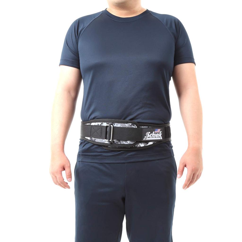Schiek Lifting Belt 4004 Digital Camo Japanese (Official Product) (XS 61cm-71cm)