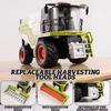 High Simulation Farm Tractor Toy Movable Joint Inertial Driving Harvester Truck Model Fall Resistance Vehicle Toy Farm Truck Toy