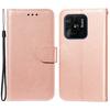 For Xiaomi Redmi 10C 4G TPU+PU Leather Wallet Stand Flip Cover Magnetic Closure Phone Case