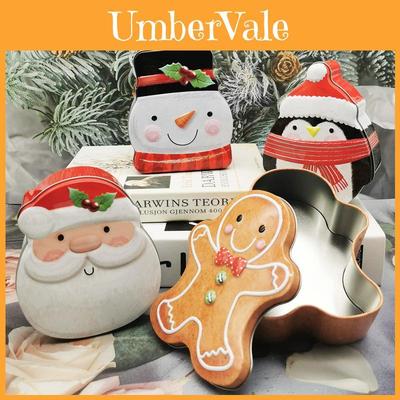 Creative Christmas Cartoon Tin Box For Candy Cookies Gifts Perfect For Children