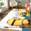 1Pc Minions Adventure Poster Rug, Office Carpet Indoor Outdoor Doormat, Non-Slip, Comfortable, Living, Christmas Halloween, Xmas Gift Y1152