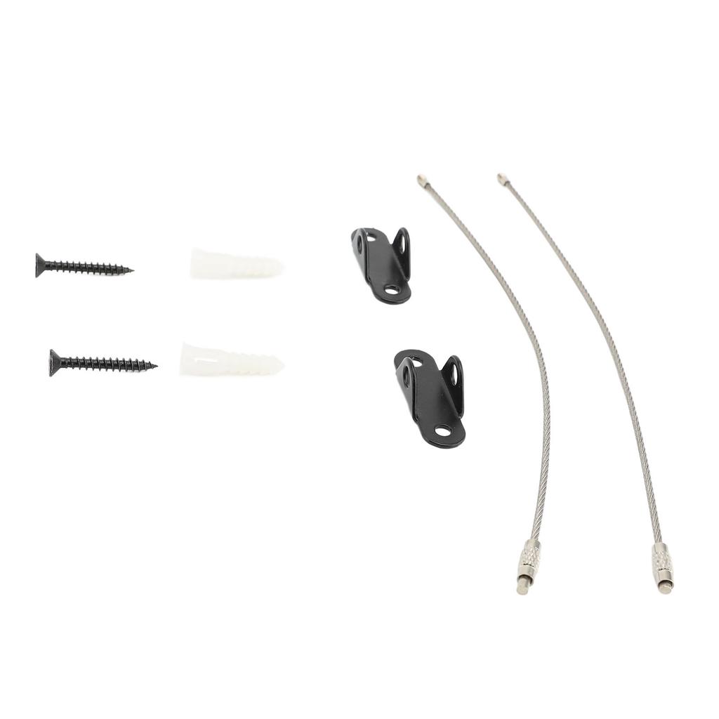 Furniture Anchors Stainless Steel Cabinet Wall Anchors Adjustable Anti Tip Furniture Safety Straps