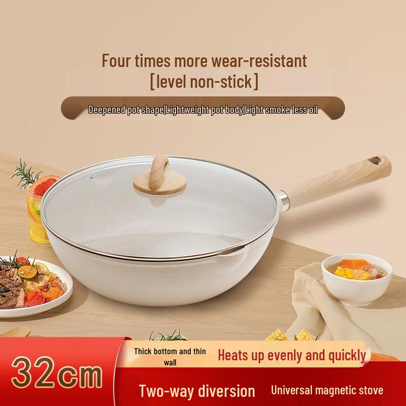 JITIECHUI Non-Stick Stir-Fry Pan