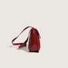 Retro lakované kožené kabelky přes rameno pro ženy Luxusní designová crossbody kabelka malá čtvercová kabelka Módní dámská kabelka do podpaží kabelka