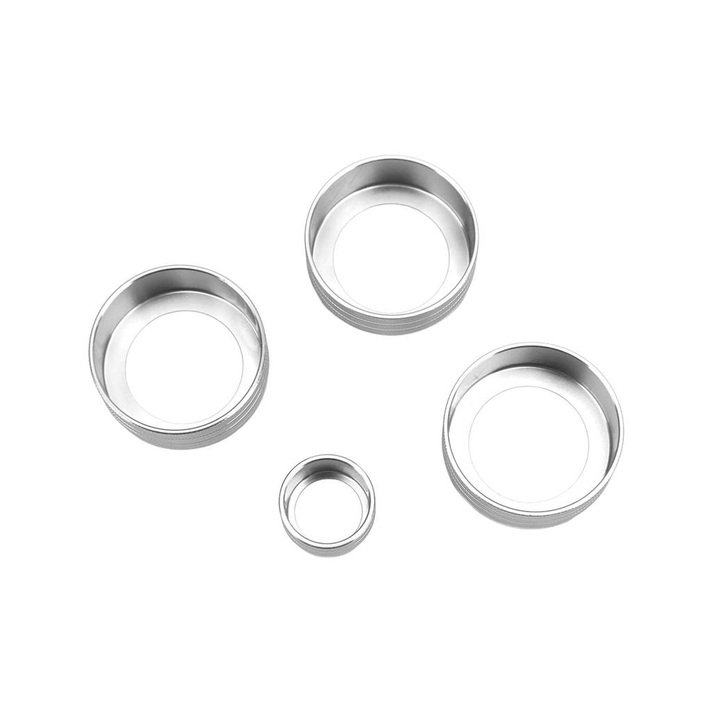 AC Volume Knob Cover Aluminium Alloy Stylish Perfect Fit Replacement for 2022