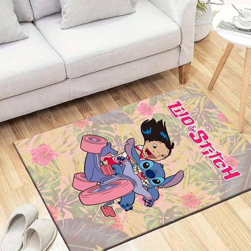 

1pc Stitch Pattern Area Rug Soft Flannel Floor Mat for Living Room,Office,Bedroom and Carpet 60cm by 90cm