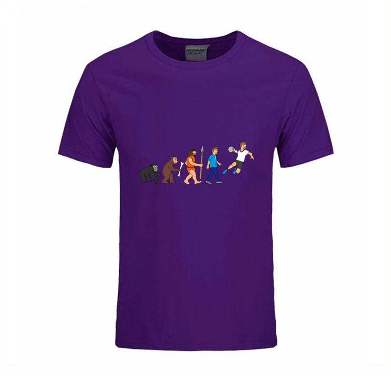 Pink Short Sleeve Custom Evolution Handball Comic Tee Shirt Men Crazy Plus Size His And Hers