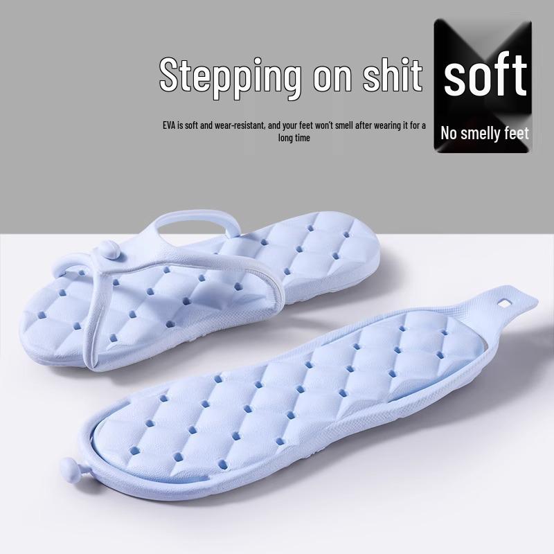 Lightweight Portable Folding Slippers for Travel, Beach, Swimming, and Hotel Use