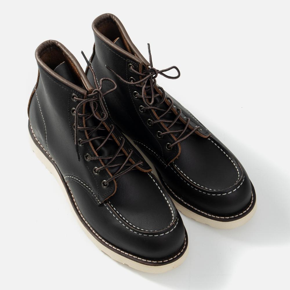 Redwing 6-Inch Moc Toe 8849 - Black Prairie
