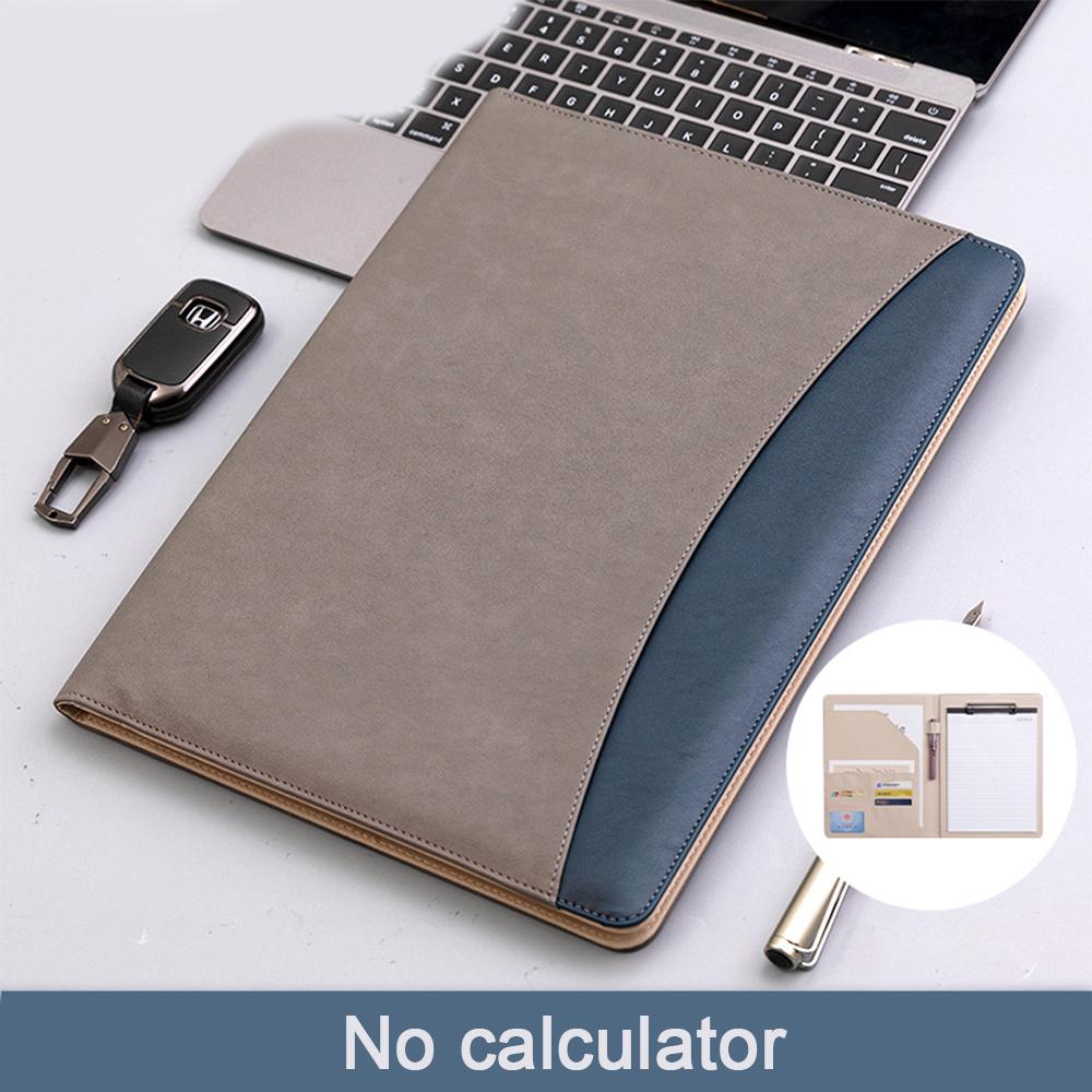 

Многофункциональный буфер обмена для файлов формата А4, в комплект входит калькулятор, деловая кожаная папка с пряжкой, отделение для документов, книга договоров купли-продажи. A4