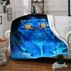 1pc KPop Demon Hunters25 Blanket, Gift, for Men and Women, Soft Blanket, Good for Sofa Bed Couch Travel, Lightweight Flannel Blanket