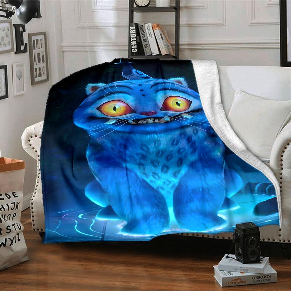 1pc KPop Demon Hunters25 Blanket, Gift, for Men and Women, Soft Blanket, Good for Sofa Bed Couch Travel, Lightweight Flannel Blanket