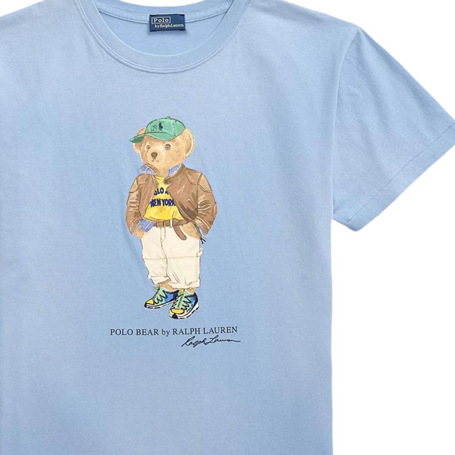 Polo Ralph Lauren Polo Beer Los Katoen Jersey Normaal T-shirt Dames Tops 211971730001