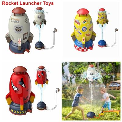 Raketenwerfer-Spielzeug, Outdoor-Rakete, Wasserdruck-Lift-Sprinkler-Spielzeug, lustige Interaktion im Garten, Rasen, Wassersprüh-Spielzeug für Kinder