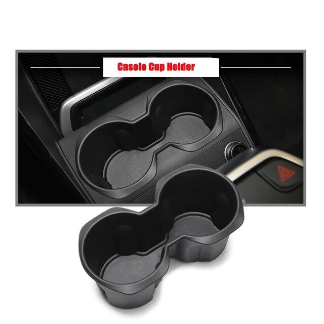 For BMW X1 U11 2023+ TPE Car Interior Organizor Storage Tray Console Cup Holder Mat Auto Accessories