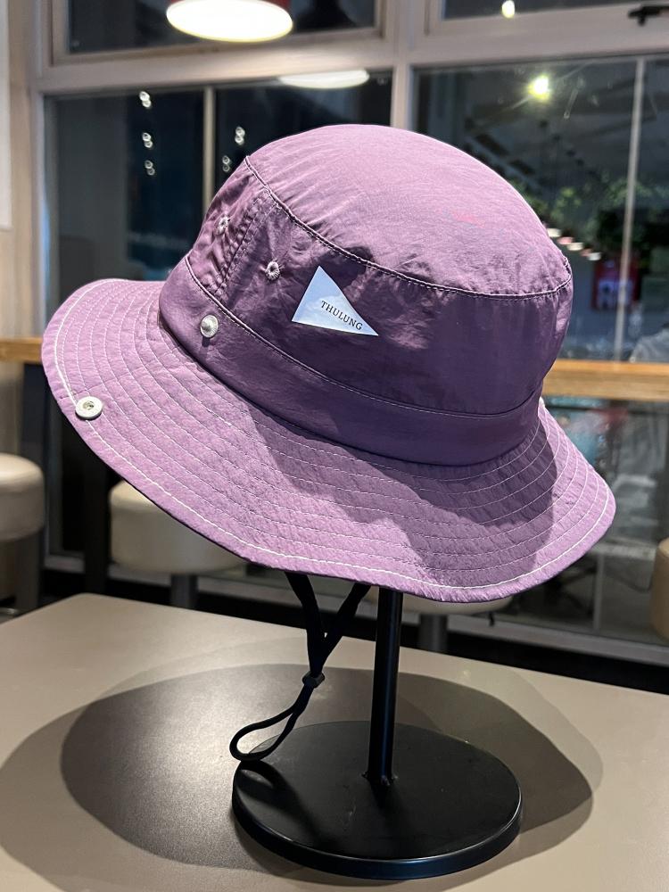 Purple Sunscreen Climbing Hat Women's Summer Thin Quick-drying Breathable Sun Hat Outdoor Camping Fishing Bucket Hat Men