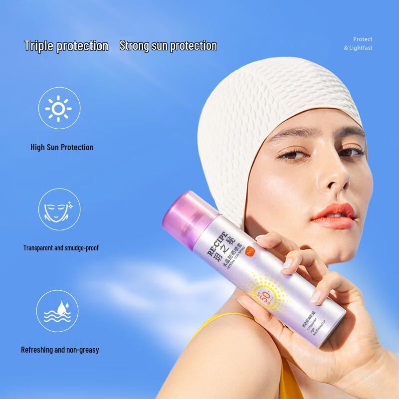 RE:CIPE Crystal Sunscreen Spray SPF50+ PA+++ 180ml