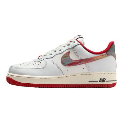 Air Force 1 07 Brushstroke Women Sneakers Red Multi-Color Phantom IM7380-030