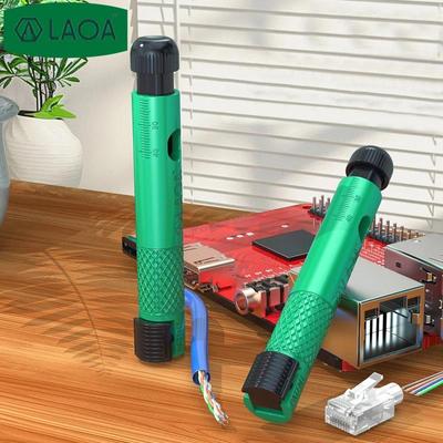 Network Cable Untwist Tool, Engineer Straightener for Category 5/6/7 Crystal Cables Combing Wire Pair Separator Easily