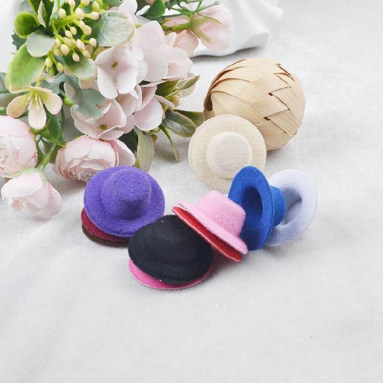 10PCS Handmade Hair Clip Hat Patches Keychain Pendant Hair Pin Craft Kits