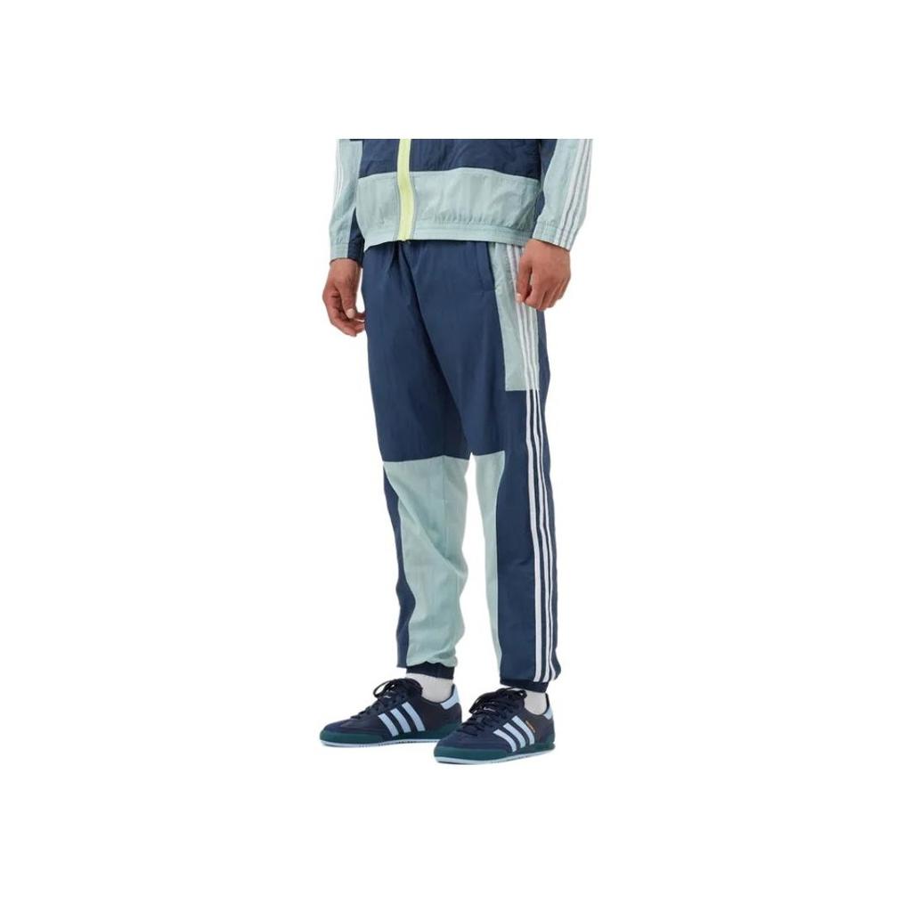Adidas Originals Breathable Loose Casual Sports Pants Unisex Pants Navy-Blue GN3834
