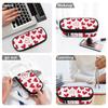 Pen Case Roomy Interior Easy Open Zipper 300D Polyester with Mesh Divider Pen Holders and Spacious Main Compartment for Boys Girls