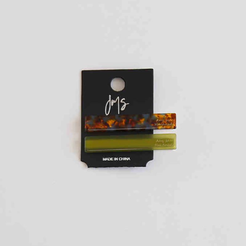 

2 шт./компл. Ацетатные заколки для волос Фон Геометрические заколки Заколка для челки Боковая заколка Сладкие Милые Простые Женские аксессуары для волос