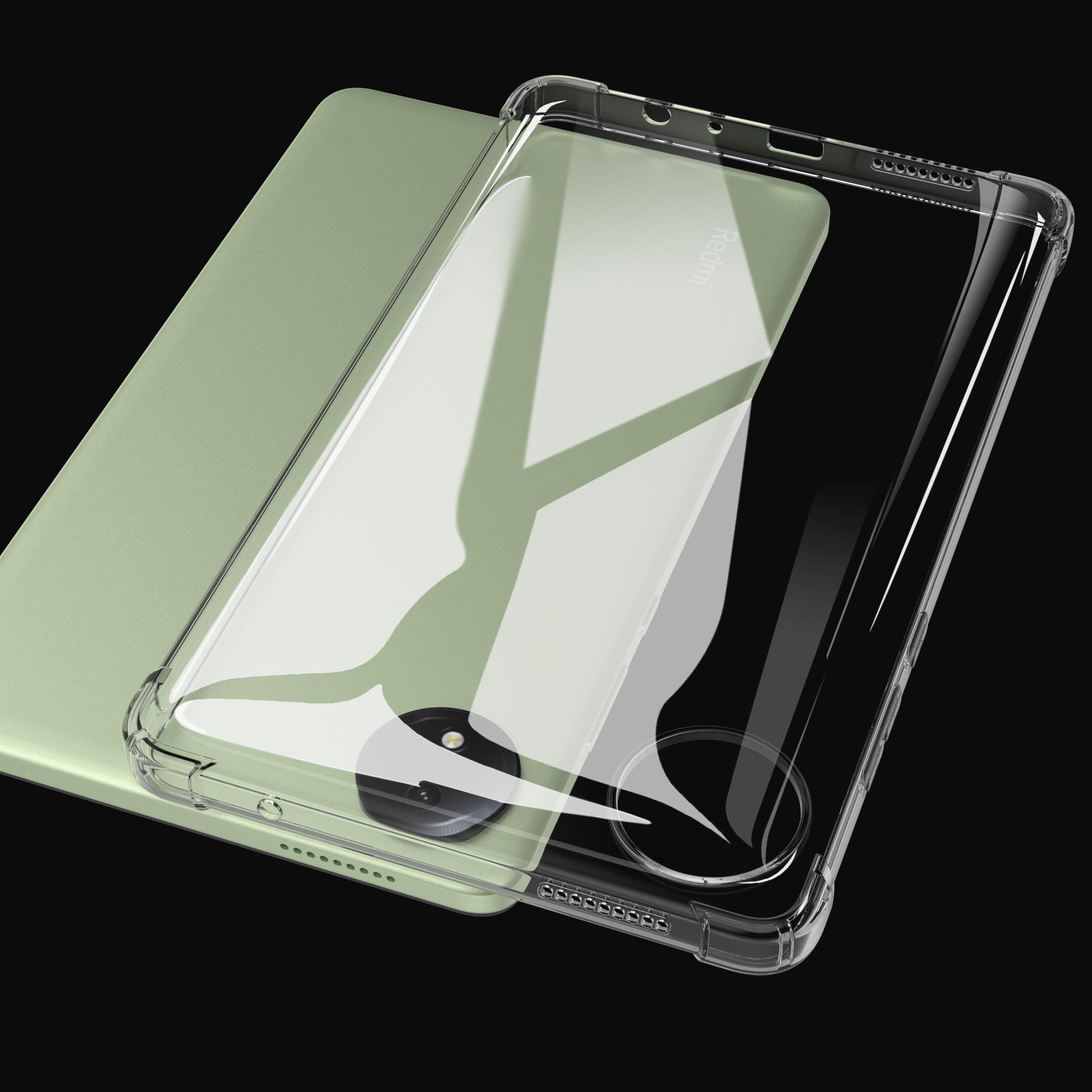 

For Xiaomi Redmi Pad SE 4G 8.7 inch Case Four Corner Shockproof Clear Tablet TPU Cover A