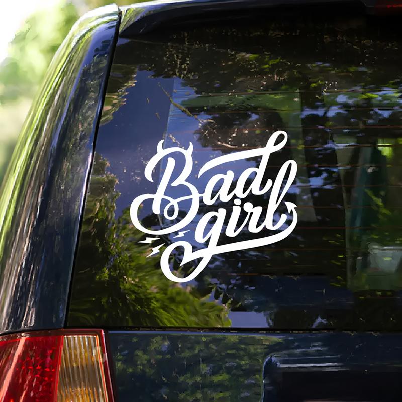 Bad Girl Decals & Bumper Creative&funny Stickers for Cartoon Fans&lover,high Quality for Car Trucks Motorcycles & Laptops