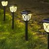 LED Solar Wedding Landscape Lights Auto Sensing Lawn Decor for Reception Venues Backyard Parties