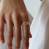 NORMALLEE [Silver 925] Melting Tie Ring